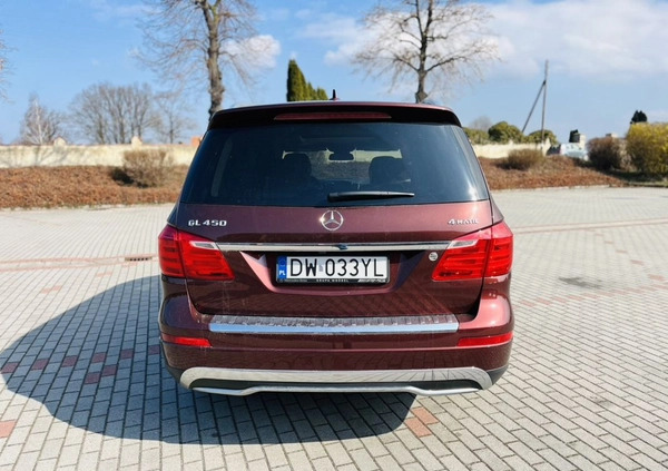 Mercedes-Benz GL cena 82800 przebieg: 268201, rok produkcji 2013 z Korfantów małe 121